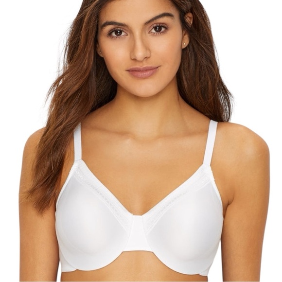 WACOAL STYLE 855213 WHITE PERFECT PRIMER FULL FIGURE UNDERWIRE BRA 42D - Picture 1 of 12